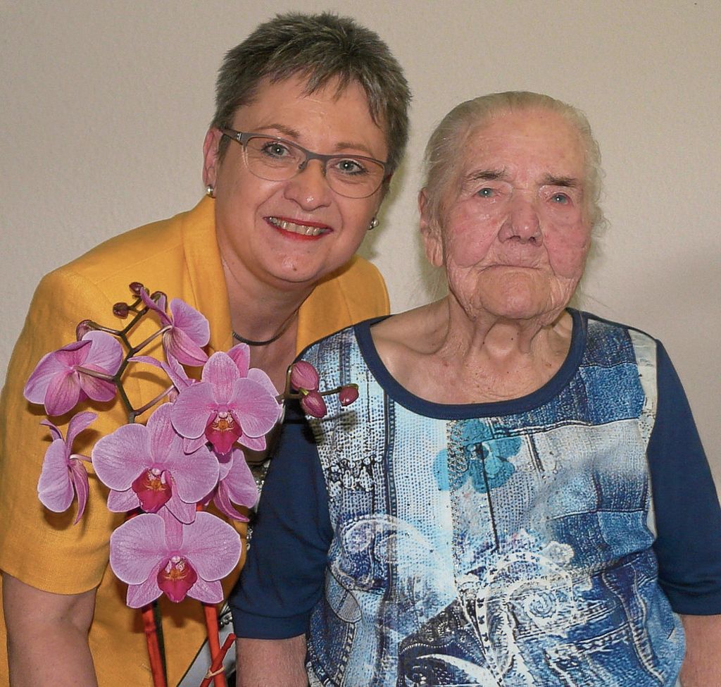 MüNSTER:  Hanna Dorn feierte gestern ihren 100. Geburtstag: Oberhaupt einer Großfamilie