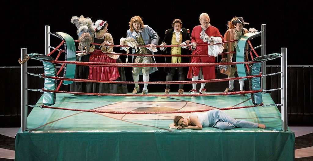 Jossi Wieler und Sergio Morabito setzen an der Stuttgarter Oper unheimlich klug Händels „Ariodante“ in Szene und entdecken Rousseau als Rechtsintellektuellen: Aus dem Freiraum in die geschlossene Anstalt