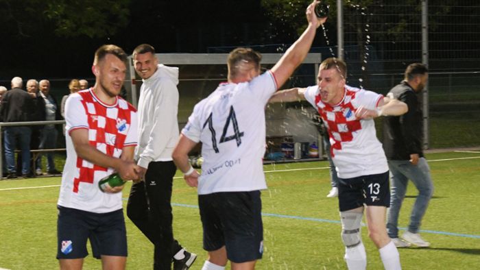 Bislang ohne Niederlage: Croatia ist Meister