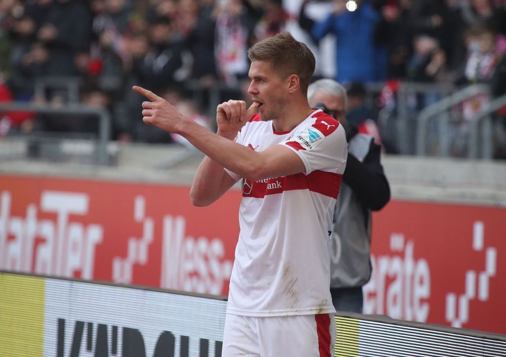 VfB besiegt den starken SV Sandhausen mit 2:1: Das Glück des Tüchtigen
