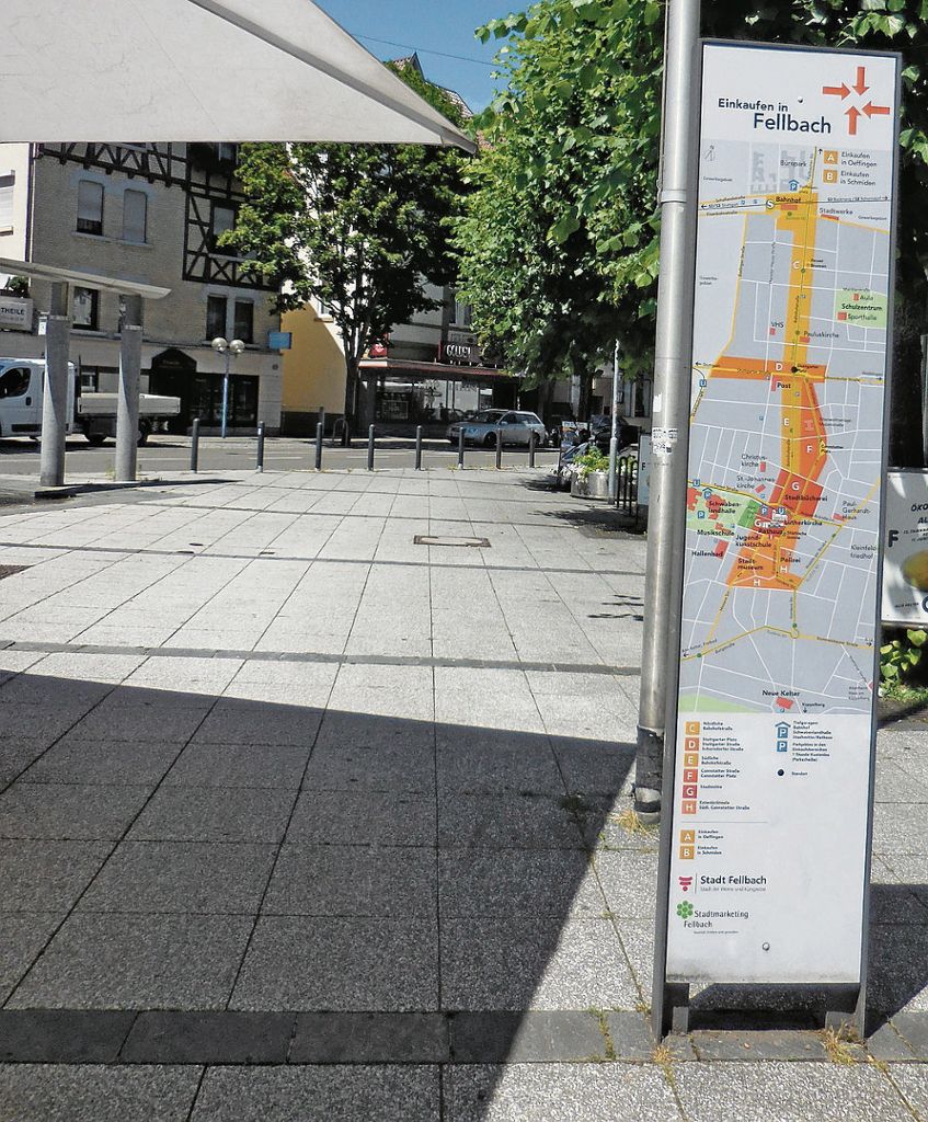 Stadtverwaltung berichtet über Fortschreibung des Einzelhandelsgutachtens für Fellbach: Mehr Charakter für die Bahnhofstraße