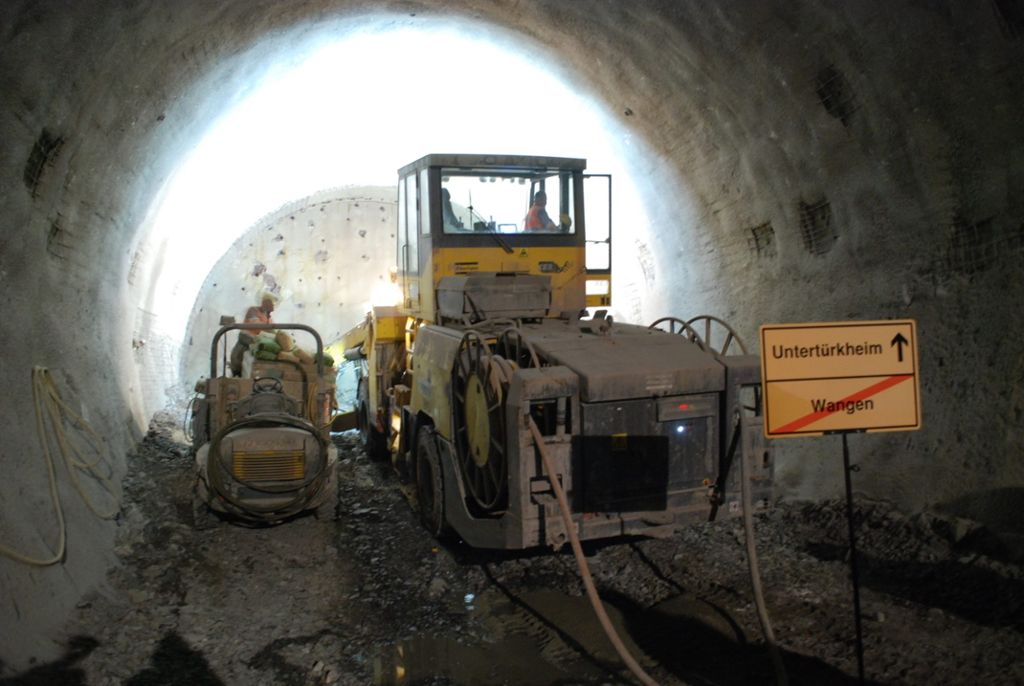 Wangen: Exklusive Vorab-Besichtigungstouren durch S 21-Röhren für unsere Leser: In den Tunnel unter dem Neckar