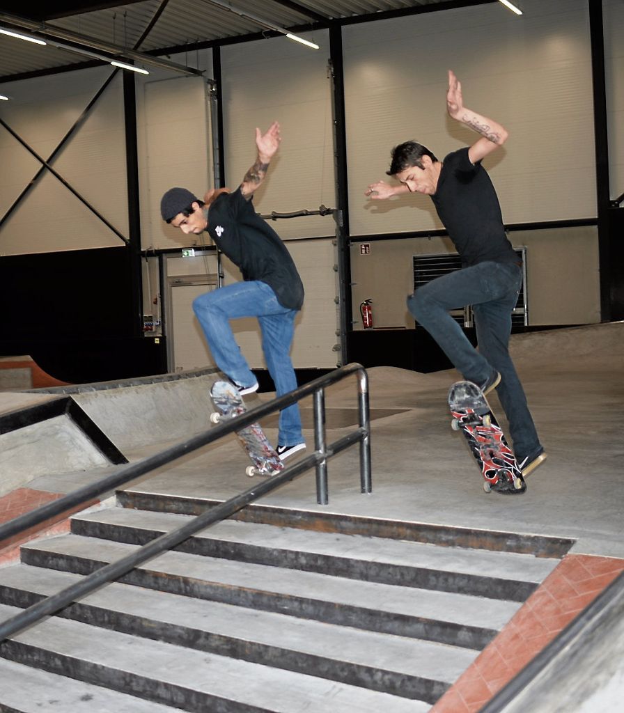 BAD CANNSTATT:  Jugendhaus-Gesellschaft zieht nach halbem Jahr zufrieden Bilanz: Skaterhalle Stuttpark wird rege genutzt