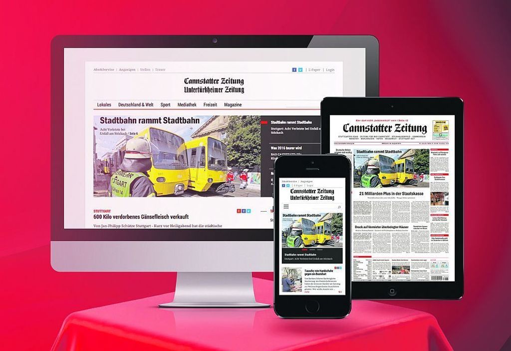 Die neue Website der Cannstatter und Untertürkheimer Zeitung ist für alle Endgeräte optimiert: Neuer Internetauftritt: Besser, schneller, einfacher
