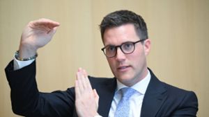 Landesparteitag der CDU in Ludwigsburg: CDU-Chef Manuel Hagel über AfD: „Vaterlandsverräter“