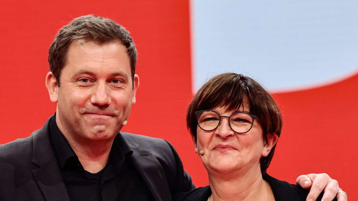 Erneute Kandidatur für Parteivorsitz: Klingbeil und Esken wollen SPD-Doppelspitze bleiben