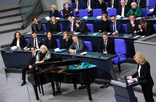 Gedenkstunde im Bundestag Foto: dpa/Bernd von Jutrczenka