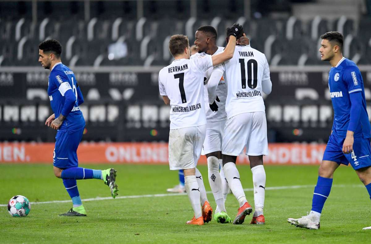 1:4 bei Borussia Mönchengladbach: Der FC Schalke 04 kassiert trotz gutem Start die nächste Pleite