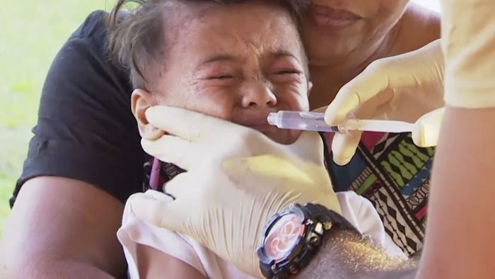 Masern-Epidemie auf Inselstaat tötet 24 Kinder