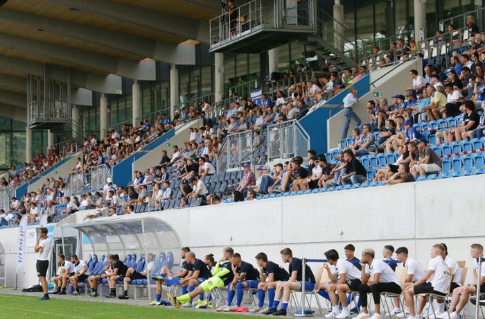 Oberliga-Heimspiele: Stuttgarter Kickers dürfen vor 500 Zuschauern spielen