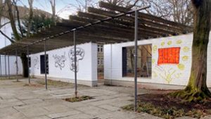Erneut Vandalismus im Cannstatter Kurpark: Risse, Rost und  Mauerschäden