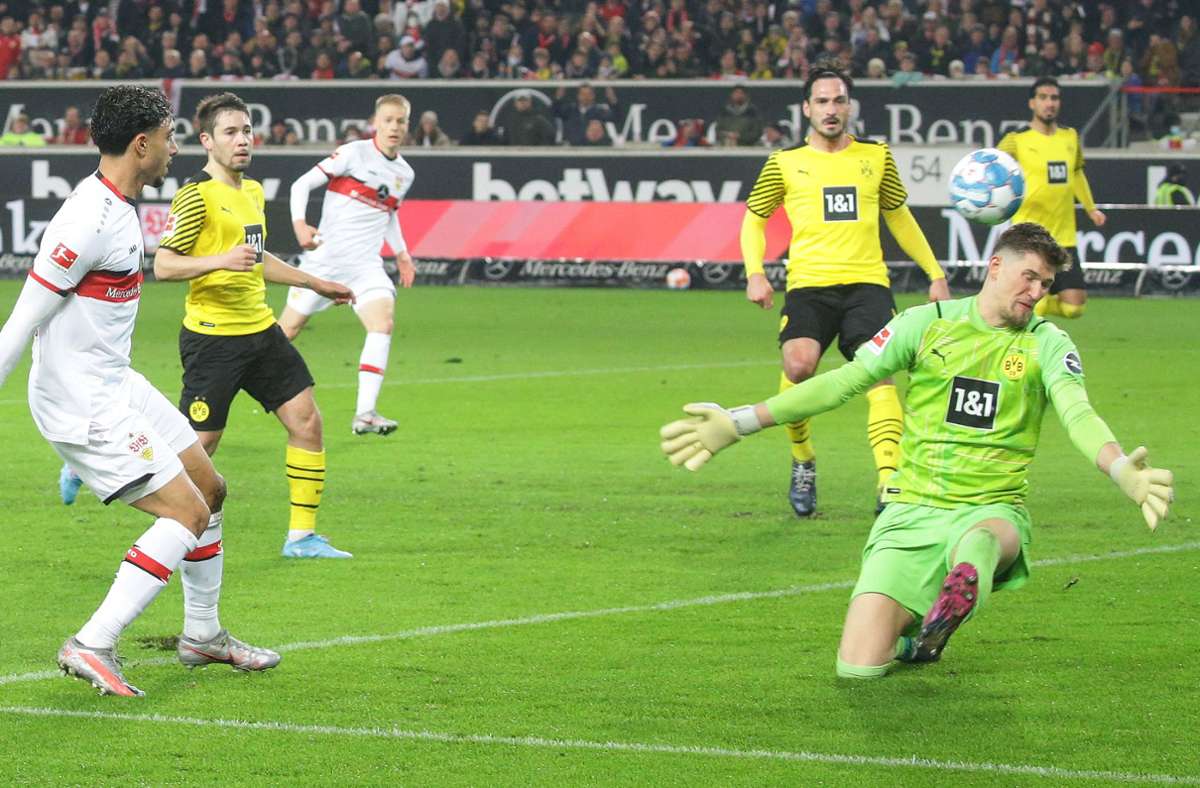 VfB Stuttgart: Gegen Borussia Dortmund fehlt es an Effektivität vor dem Tor