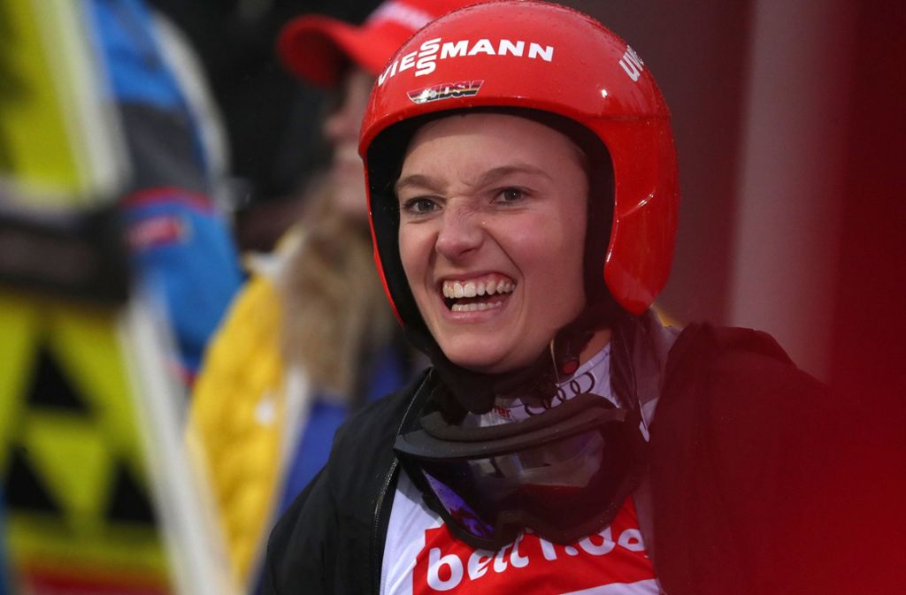 Sportsfreundin des Tages: Katharina Althaus, die Weltrekord-Näherin
