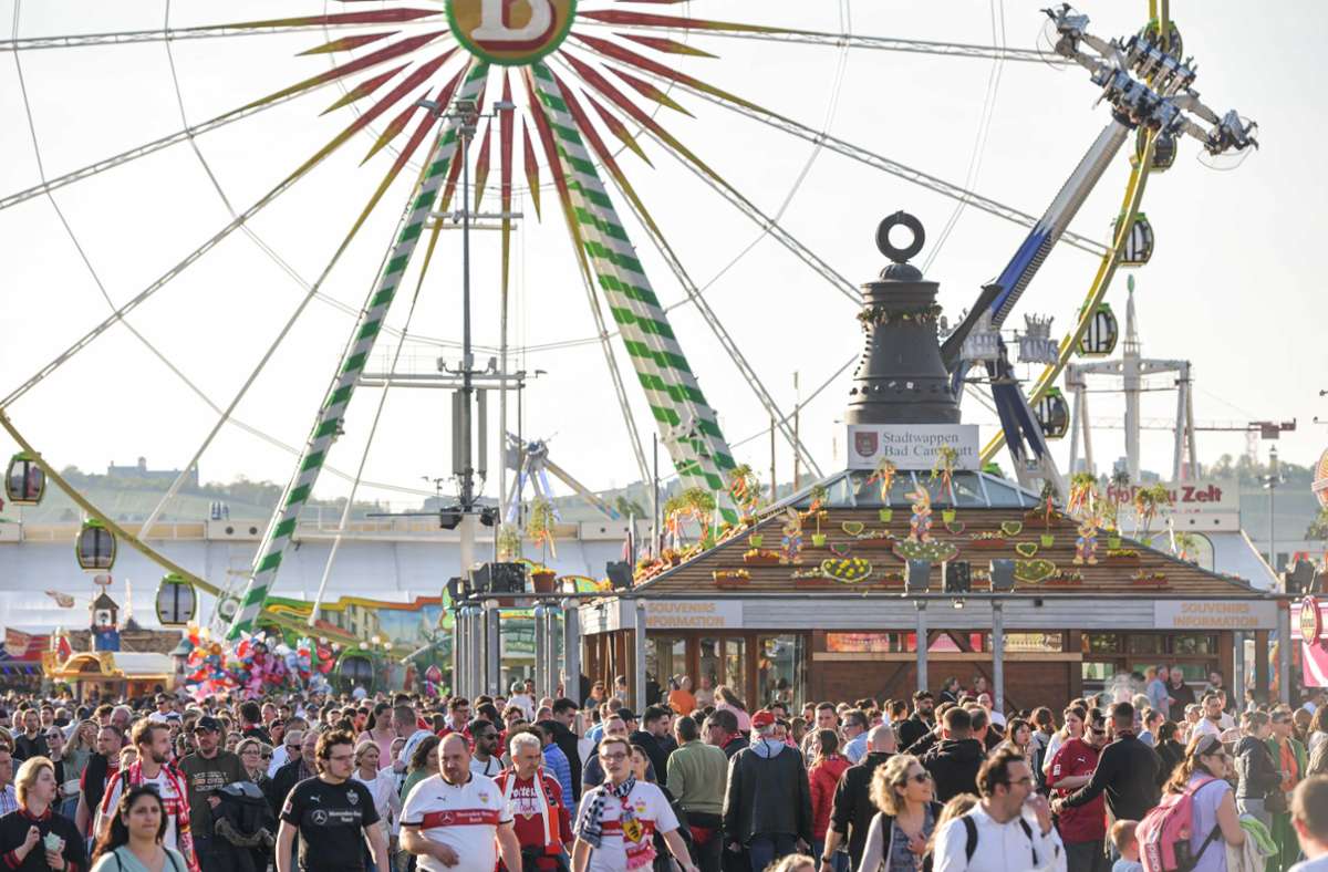 Erfreuliche Bilanz in Stuttgart: Das Frühlingsfest wird auch im Ausland immer beliebter