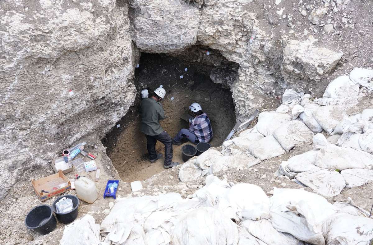 Engen im Kreis Konstanz: Eingang zu unerforschter altsteinzeitlicher Höhle entdeckt