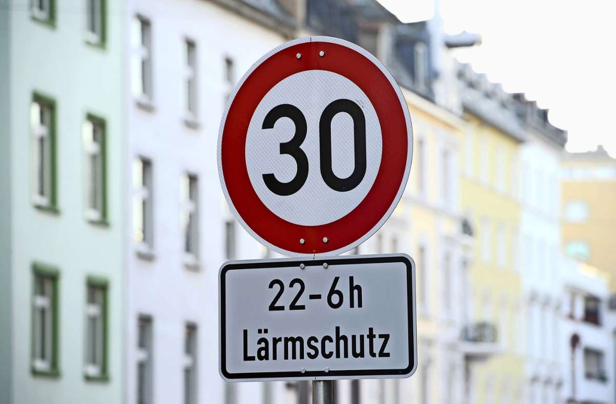 Lärmschutz in Stuttgart: In drei Bezirken nachts bald Tempo 30