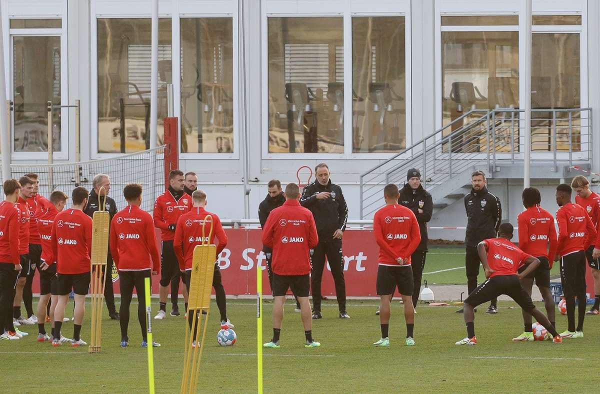 VfB Stuttgart vor Spiel in Fürth: So lief der Start in die Trainingswoche