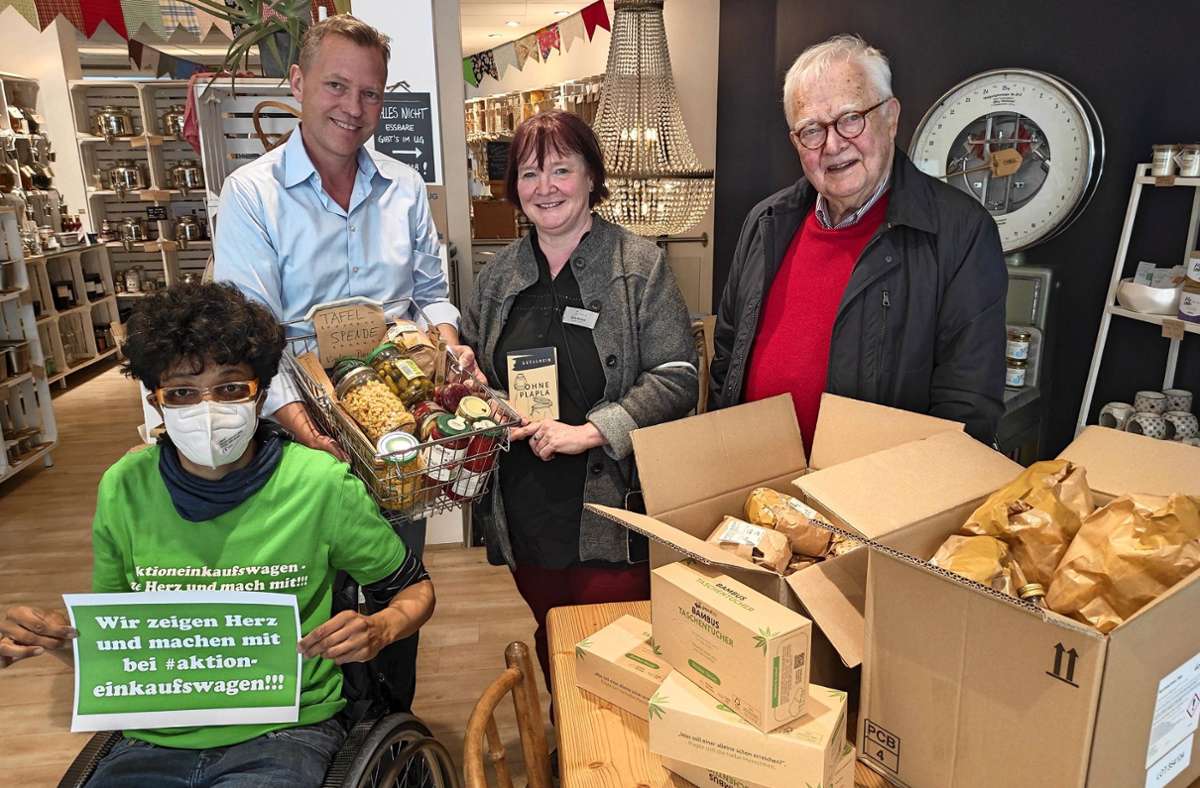 Hilfsprojekt in Ludwigsburg: Beim gewöhnlichen Einkauf Gutes tun