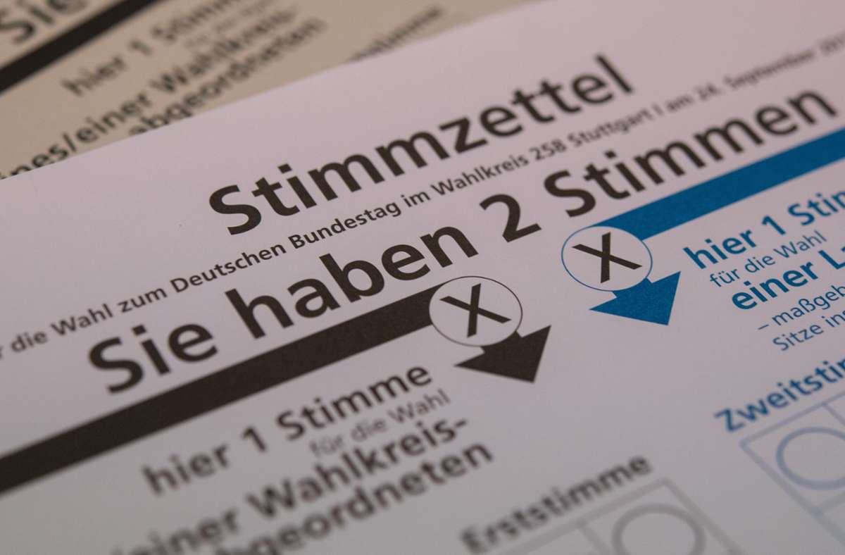 Bundestagswahl in Stuttgart: Schon 160 000 Anträge auf Briefwahl