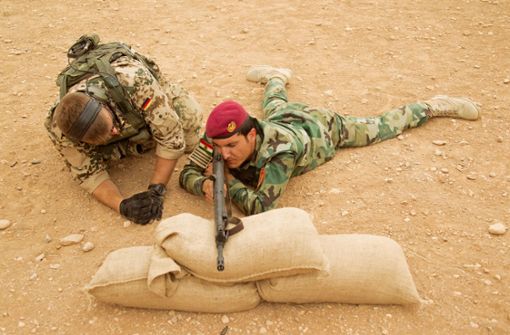 Die Bundeswehr hat die Ausbildung von Sicherheitskräften der Kurden und der Zentralregierung im Irak inzwischen ausgesetzt. Foto: dpa/Sebastian Wilke