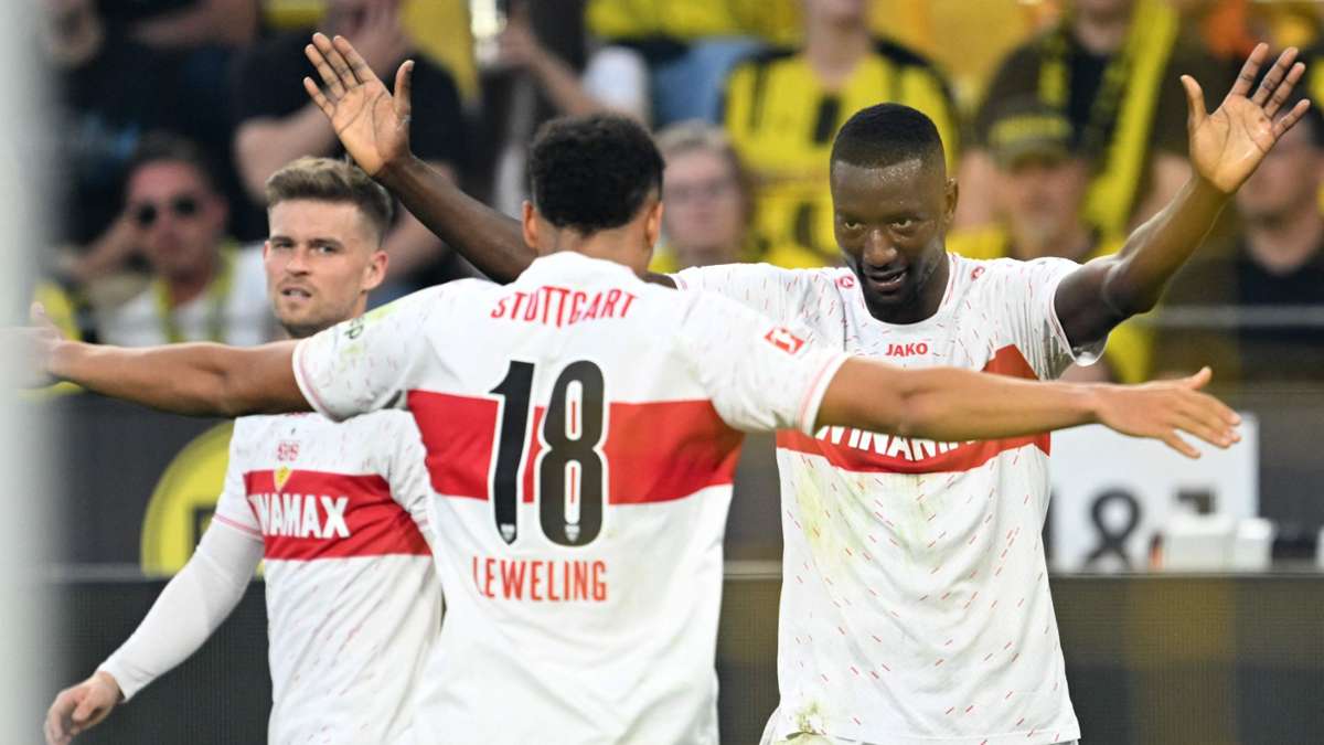 1:0-Auswärtssieg: VfB Stuttgart wirft Dortmund aus den Champions-League-Rängen
