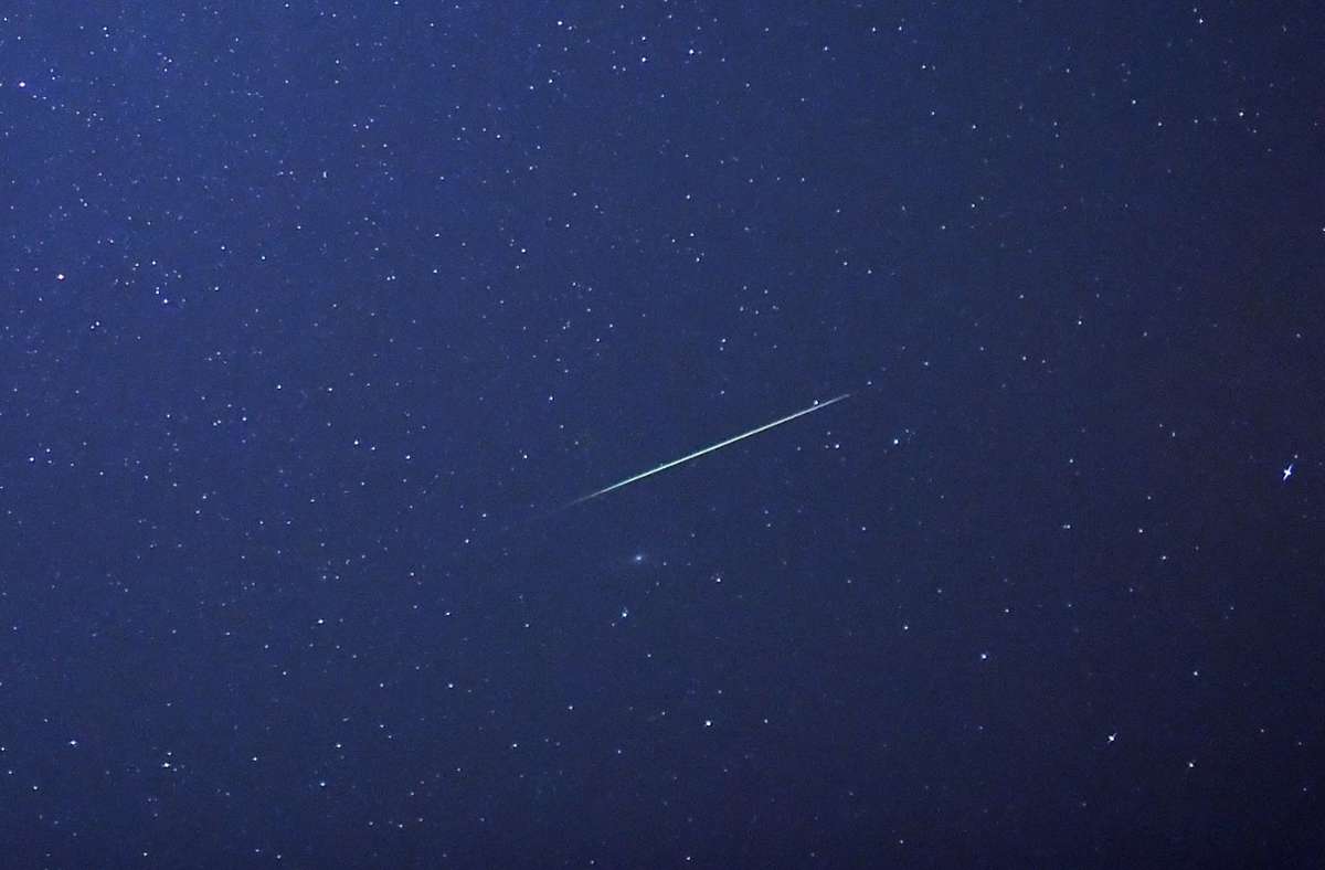 Sternschnuppen: Die Aquariden-Meteore kommen