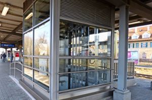 Bahnhof Obertürkheim: Aufzüge Ende Januar wieder in Betrieb