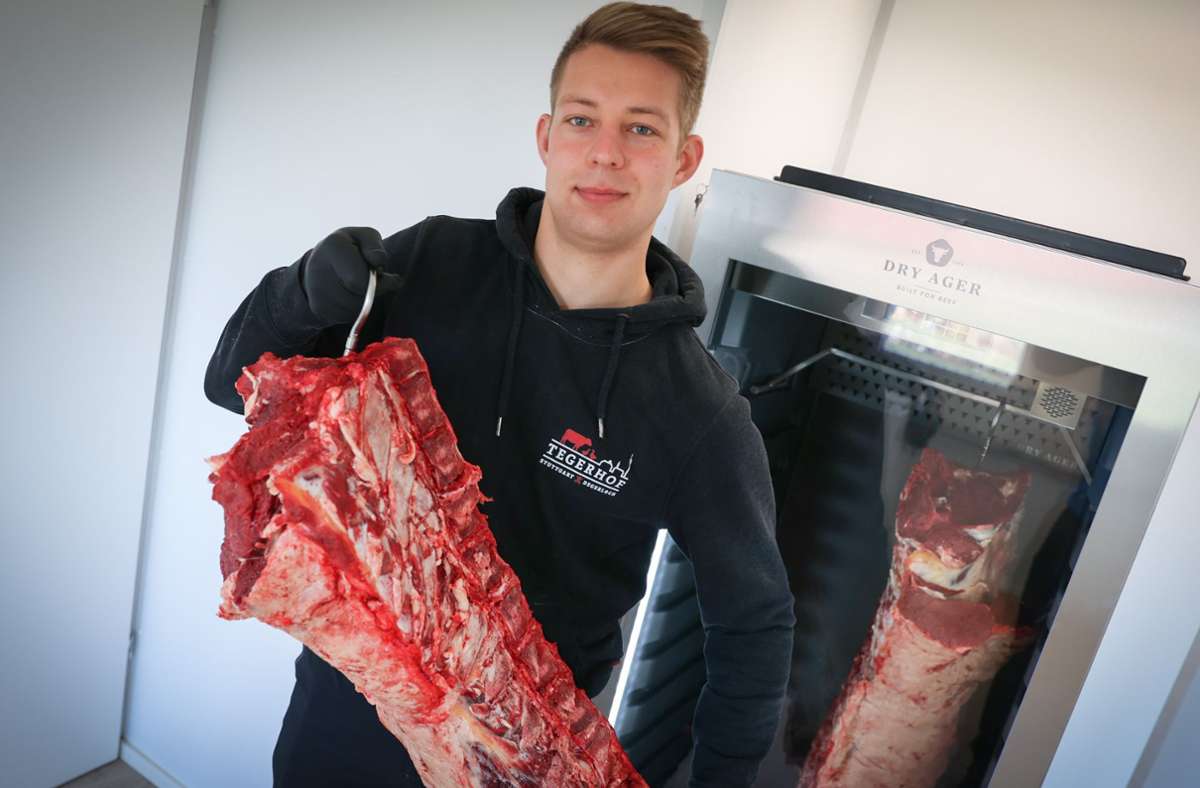 Fleisch aus Stuttgart: Ziemlich einzigartig: Ein Sommelier, der  auch selbst  schlachtet
