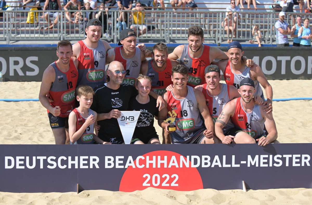 Sportsfreunde des Tages: Die  „Otternasen“ kämpfen um den Champions Cup im Beachhandball
