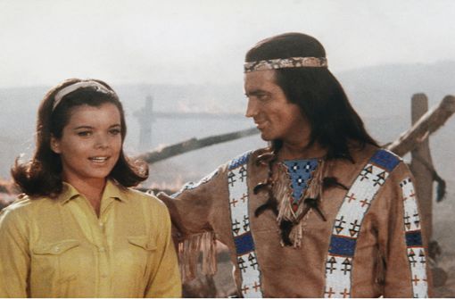 Eine Szene des Films „Winnetou und das Halbblut Apanatschi“ Foto: dpa/G.-V.Krau