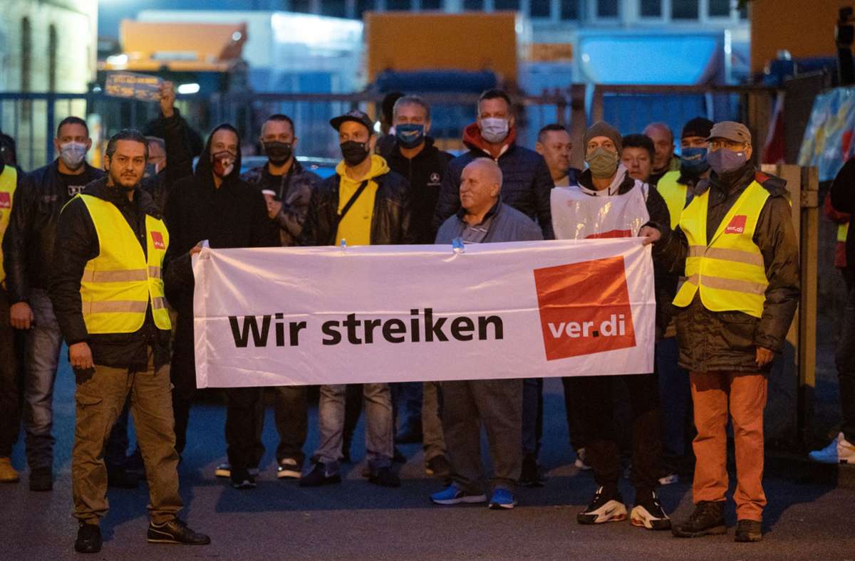In Baden-Württemberg stehen auch in der kommenden Woche Warnstreiks im öffentlichen Dienst an. Foto: dpa/Marijan Murat