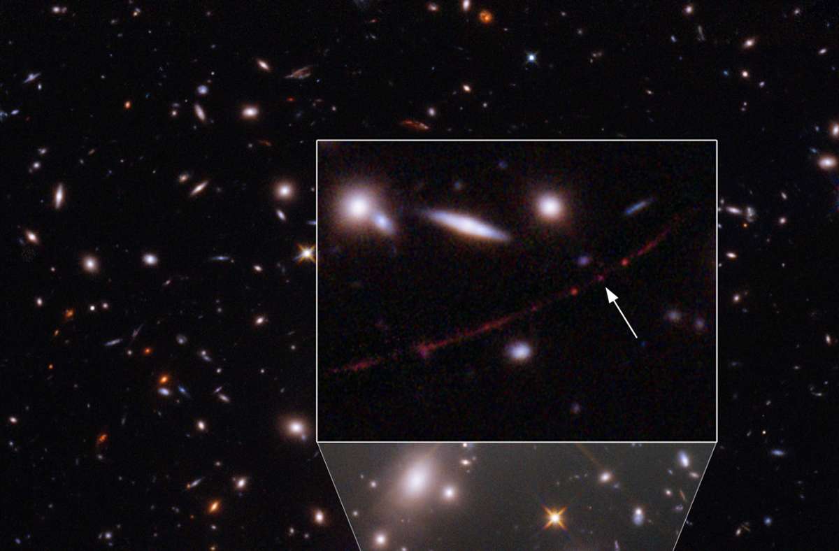 Weltraumteleskop: „Hubble“ entdeckt entferntesten bekannten Stern
