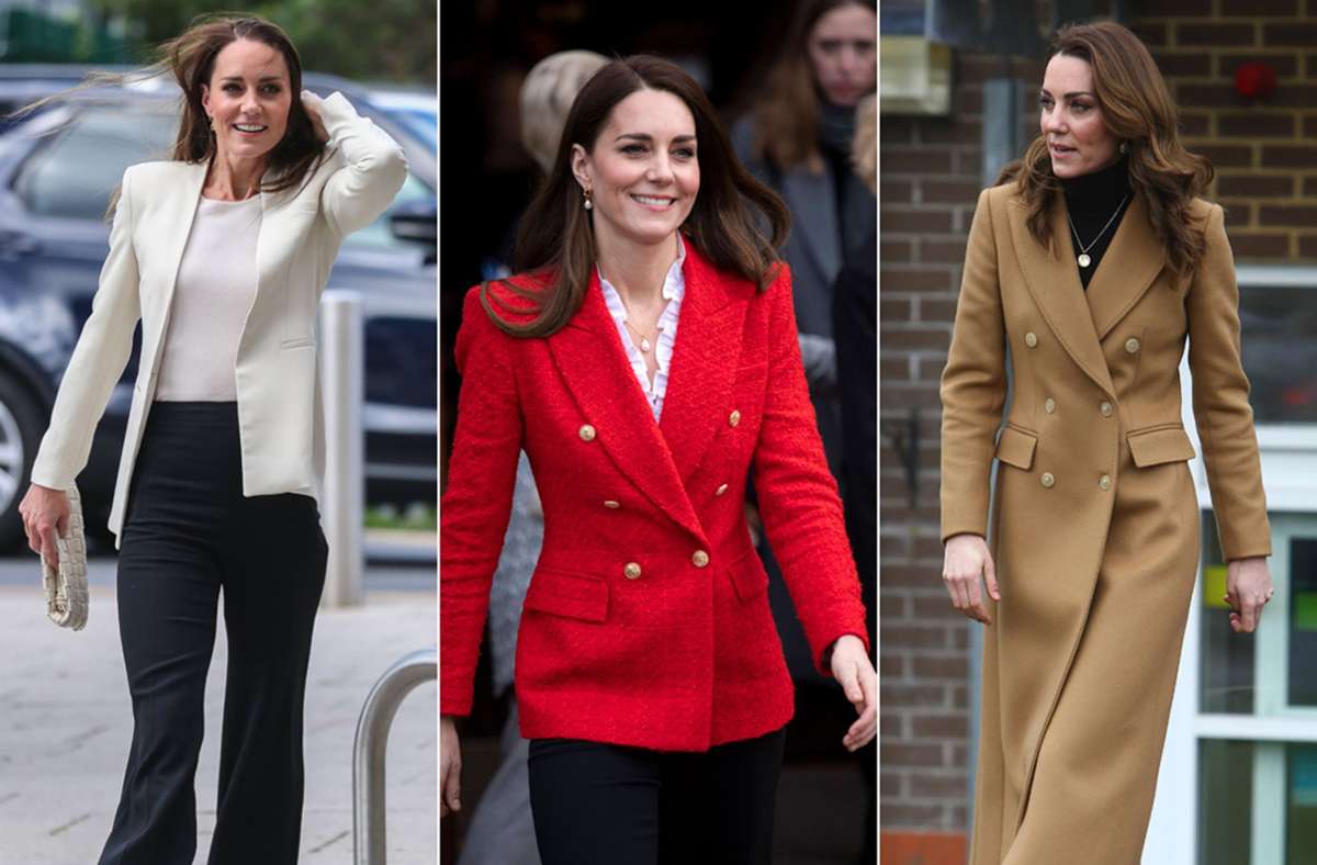 Prinzessin Kate in drei Outfits, die kein Loch in den Geldbeutel reißen.