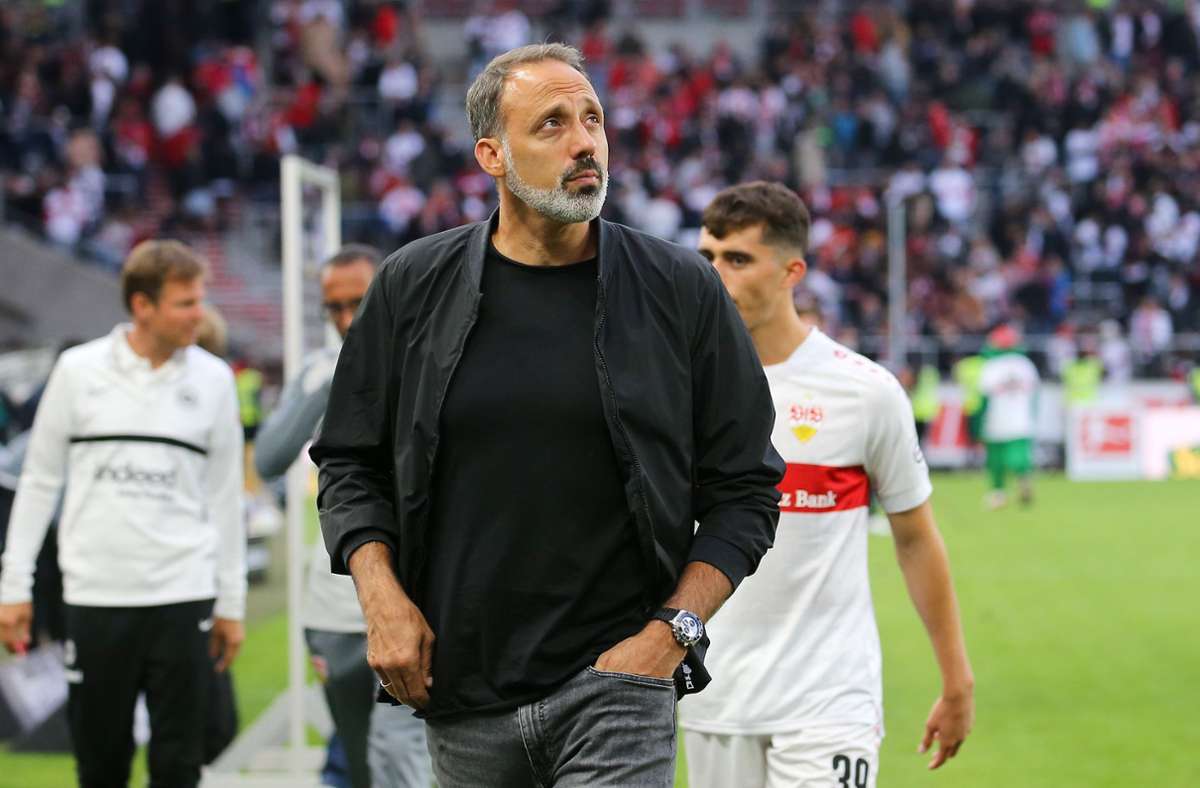Ein enttäuschter Cheftrainer: „Das war insgesamt zu wenig“, sagt Pellegrino Matarazzo nach dem 1:3 gegen Eintracht Frankfurt. In unserer Bildergalerie blicken wir auf das Spiel zurück.