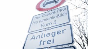 Dieselfahrverbot: Stadt ordert noch keine Schilder
