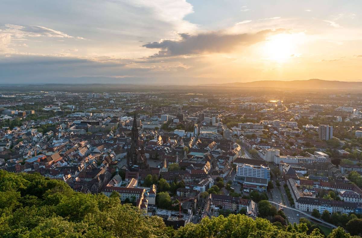 Die Schöne im Breisgau: Freiburg. Foto: imago images/Eibner/Wolfgang Frank/Eibner-Pressefoto
