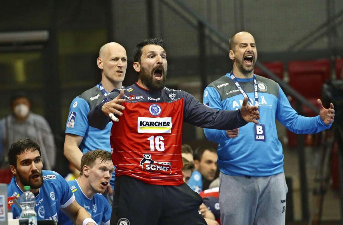 Primoz Prost vom TVB Stuttgart: Der Matchwinner im Handball-Derby gegen Frisch Auf Göppingen