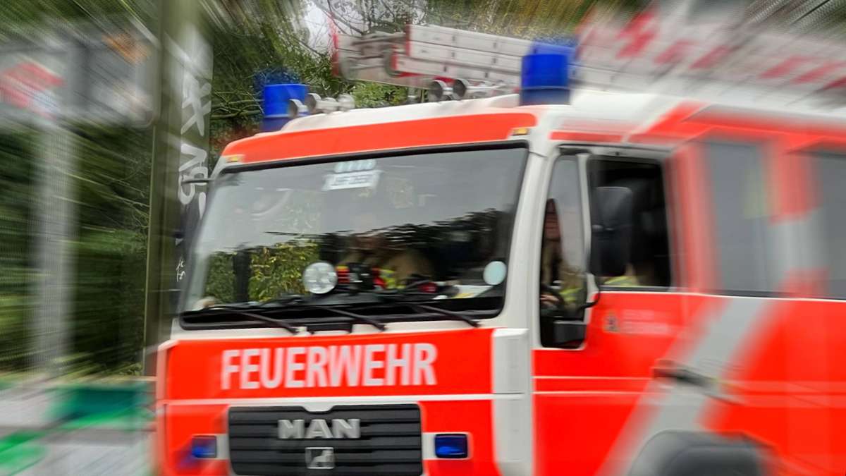 Brand in Stuttgart-Bad Cannstatt: Feuerwehr rettet Hund aus Wohnhaus