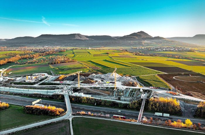 Gewerbegebiet an der A 8 in Region Stuttgart: Das Areal Hungerberg soll Platz für neue Fabriken bieten