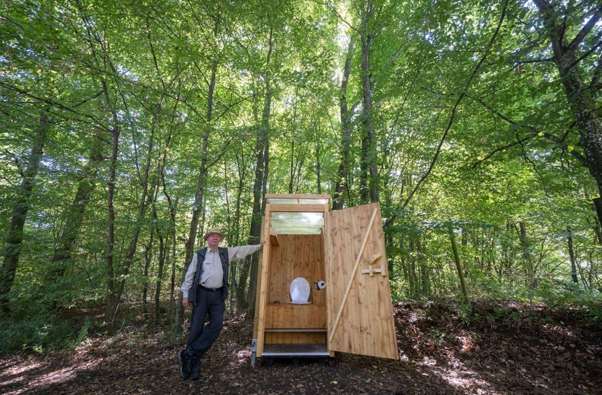 WC für Wanderer: Tübingen bekommt ökologische Waldtoilette