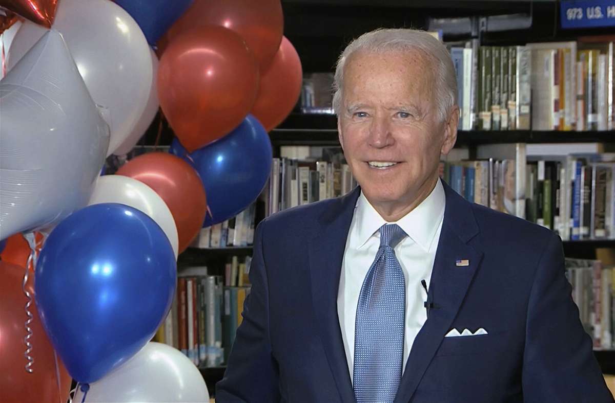 Wahlen in den USA: Joe Biden ist nun offiziell Präsidentschaftskandidat der Demokraten