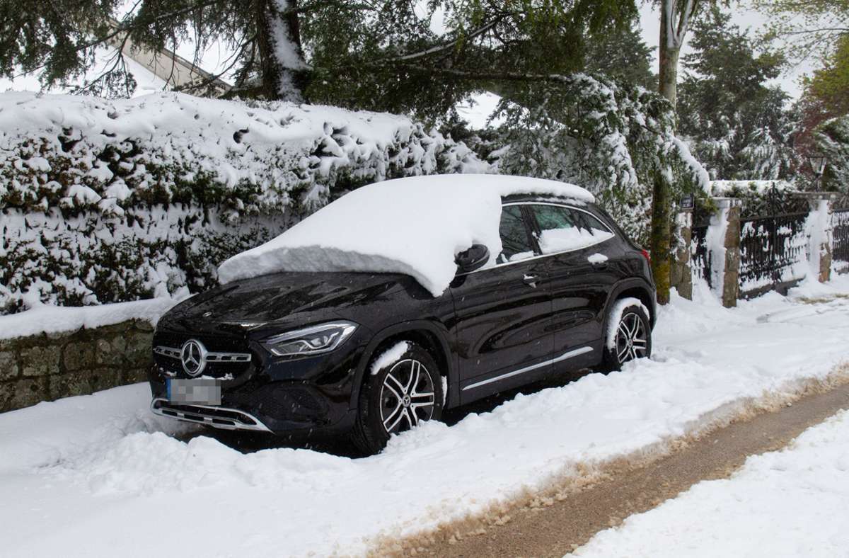 Wintereinbruch in Spanien: 36 Zentimeter Neuschnee nahe Madrid