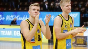 MHP Riesen Ludwigsburg feiern die Patrick-Brüder im Nationalteam