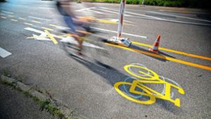 Verkehrslenkung in  Waiblingen: Neuer Kreisel soll Radelnden mehr Schwung verleihen