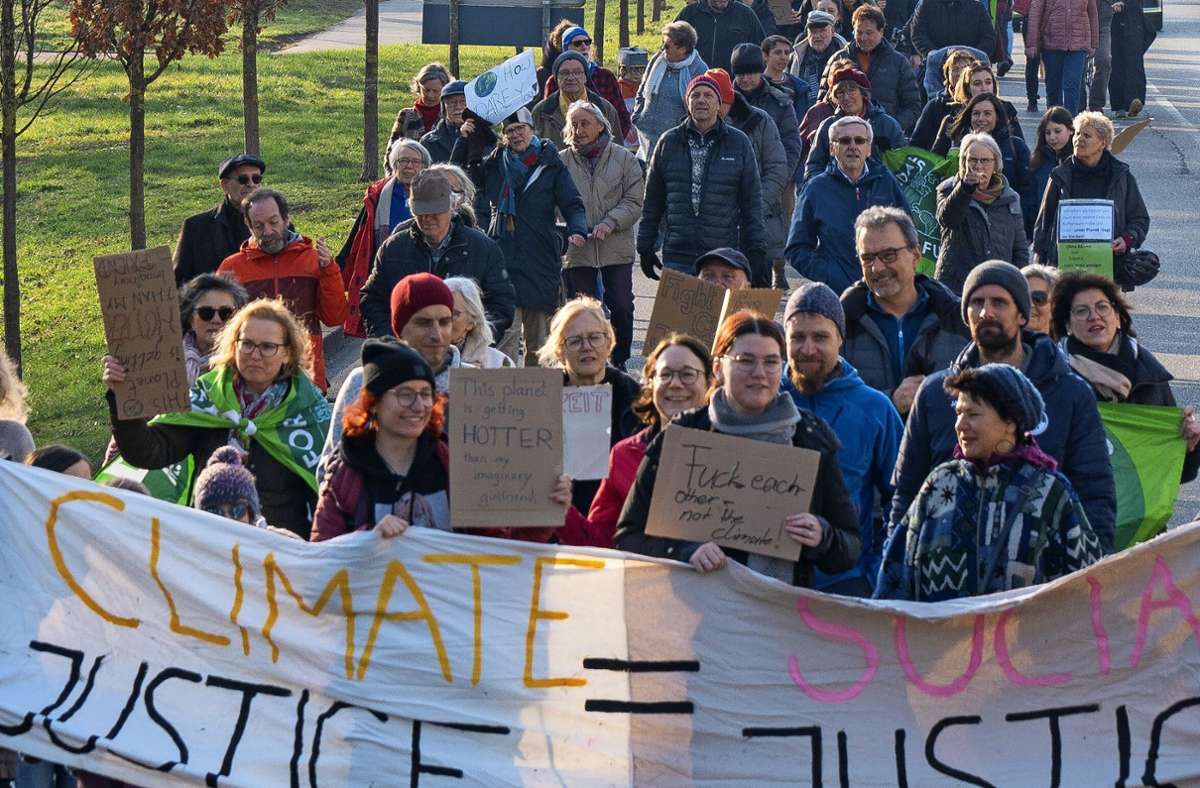 Fridays for Future in Weil der Stadt: Für Klimagerechtigkeit auf die Straße