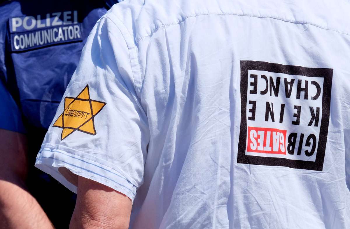 Impfgegner in Dortmund: Polizei verbietet Judensterne auf Demonstrationen