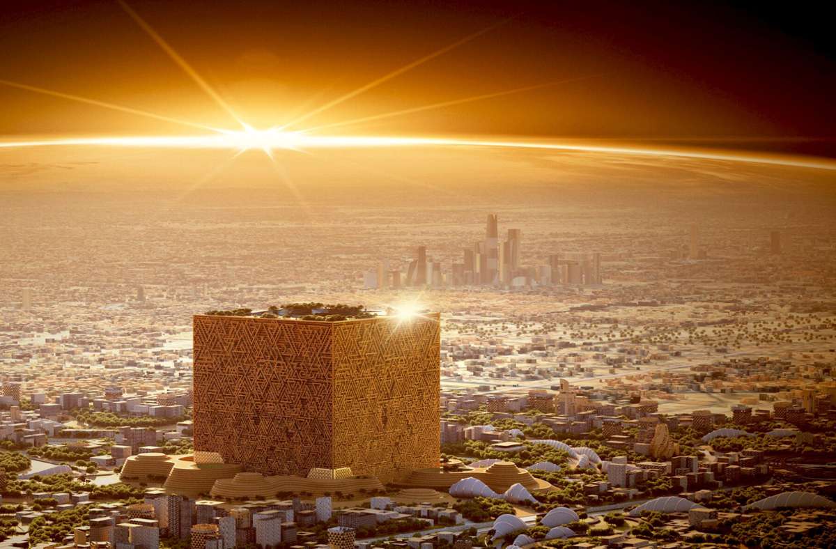 „Neue Kaaba“ in Riad: Saudischer Prinz plant gigantischen Würfel im Wüstenstaat
