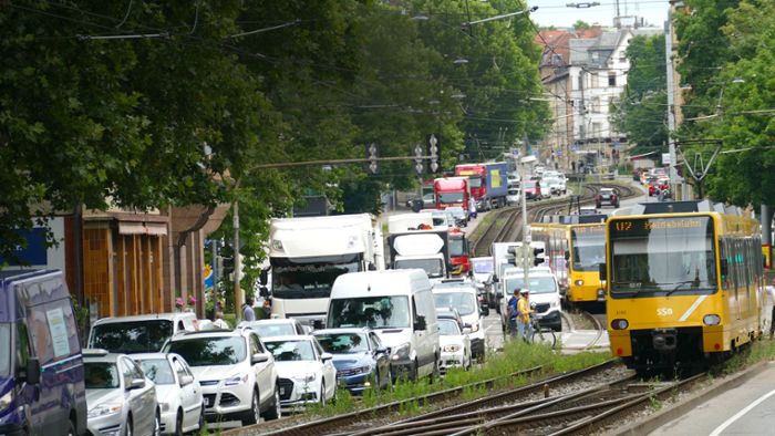 Verkehr in Stuttgart: Wo die Staus am schlimmsten sind