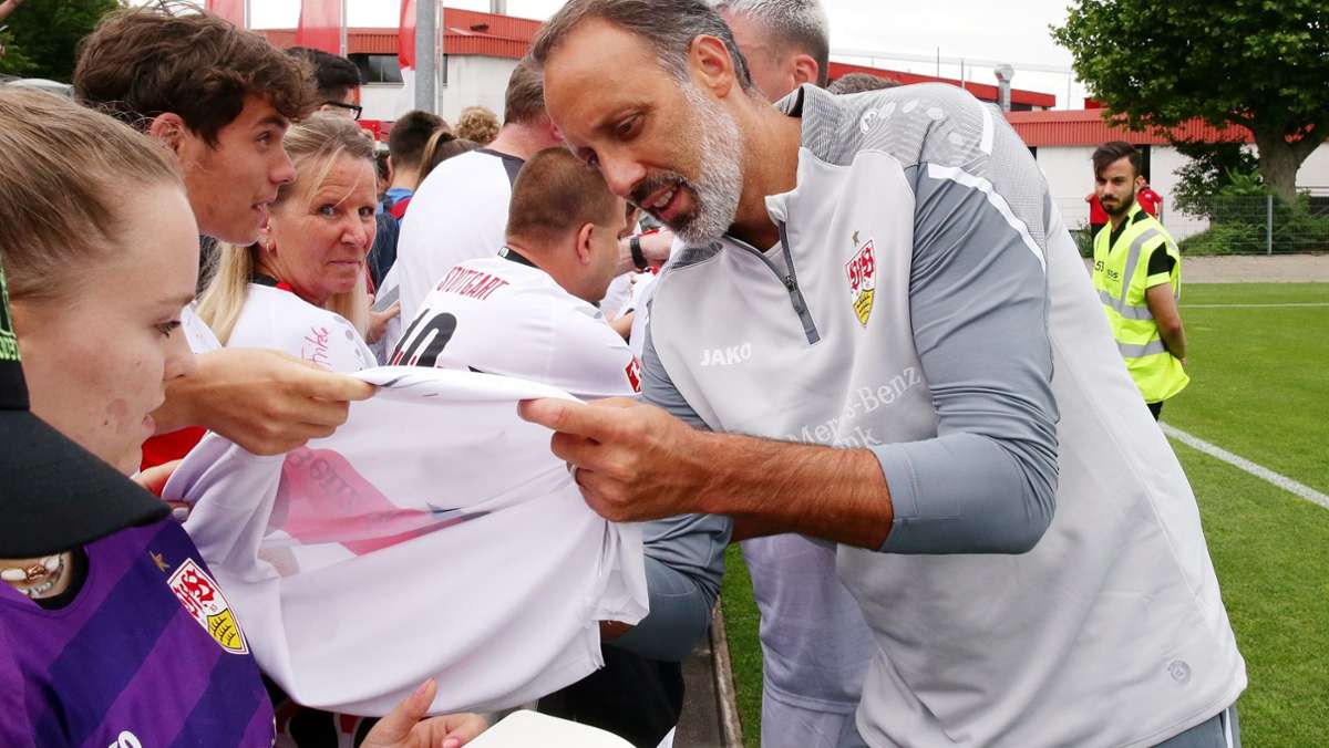 VfB-Trainer Pellegrino Matarazzo: „Der VfB ist schnell ein Teil von mir geworden“