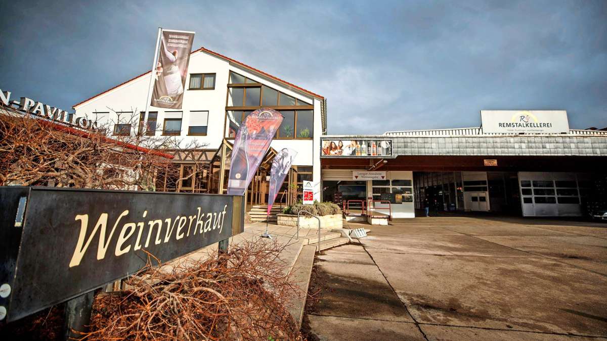 Remstalkellerei in Weinstadt: Die großen Pläne liegen nun auf Eis